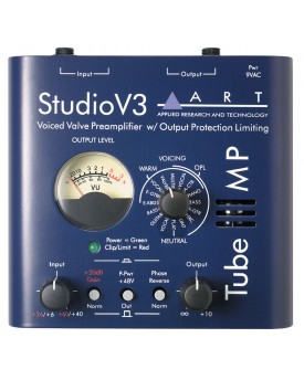 Art Tube MP Studio V3 Mic Preamp w/Variable Valve Voicing